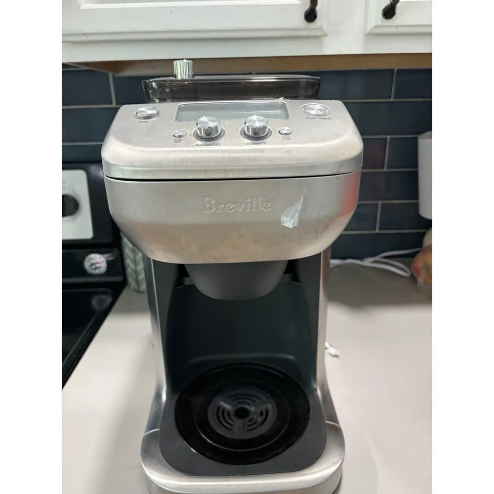 Breville BDC650 Grind Brew Control 12 Cup Coffee Maker Silver Missing Carafe